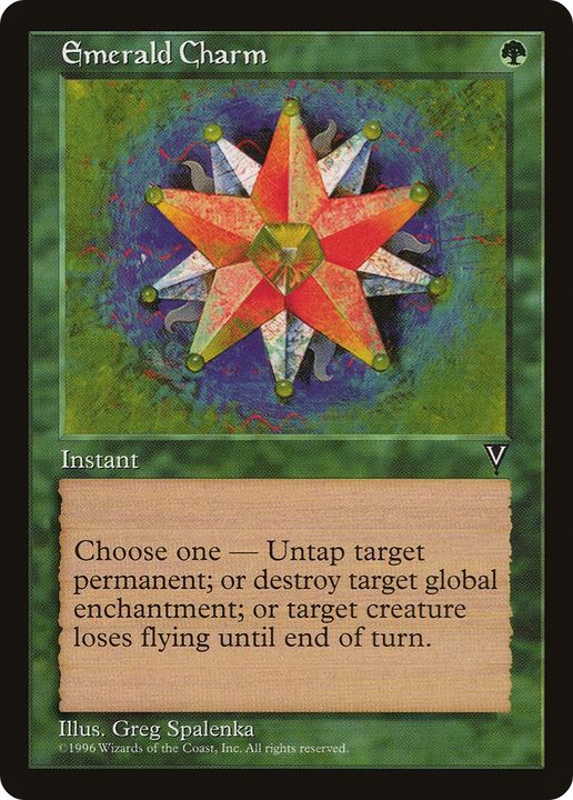 Emerald Charm in the group Magic the Gathering / Types / Colors / Green at Proxyprinters.com (85516)