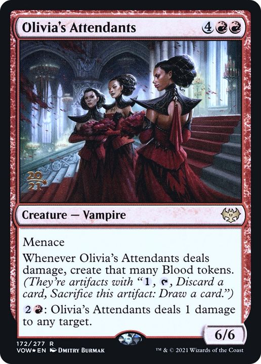 Olivia's Attendants in the group Magic the Gathering / Types / Colors / Red at Proxyprinters.com (85518)