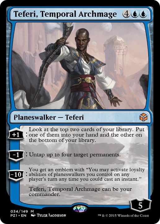 Teferi, Temporal Archmage in the group Advanced search at Proxyprinters.com (85553)