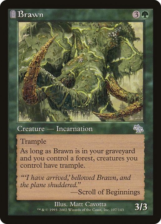 Brawn in the group Magic the Gathering / Sets / Judgment at Proxyprinters.com (85568)