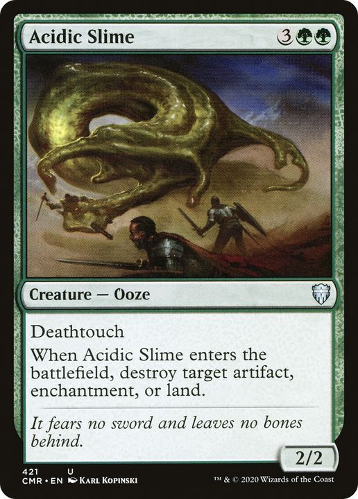 Acidic Slime in the group Magic the Gathering / Types / Colors / Green at Proxyprinters.com (85589)