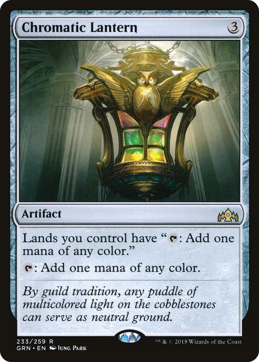 Chromatic Lantern in the group Magic the Gathering / Types / Artifacts / Artifact at Proxyprinters.com (85609)