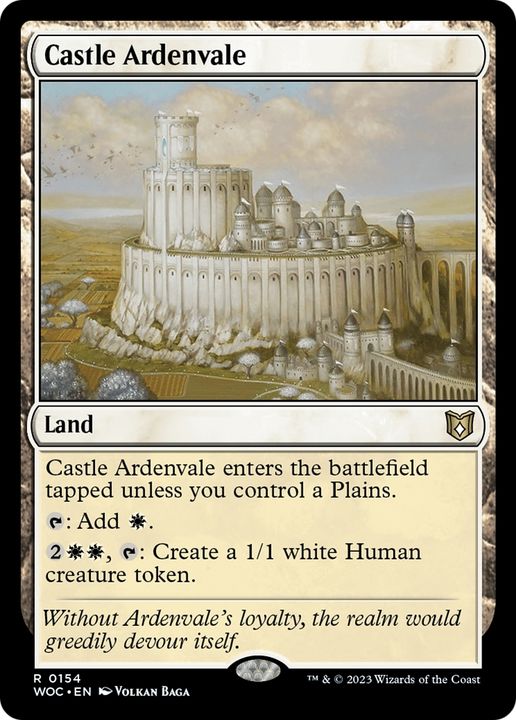 Castle Ardenvale in the group Magic the Gathering / Types / Colors / Colorless at Proxyprinters.com (85635)