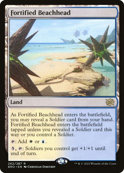 Fortified Beachhead in the group Magic the Gathering / Types / Colors / Colorless at Proxyprinters.com (85646)