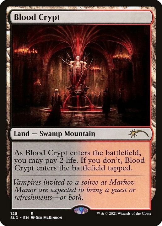 Blood Crypt in the group Magic the Gathering / Types / Land / Mountain at Proxyprinters.com (8566)