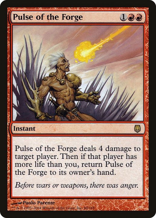 Pulse of the Forge in the group Magic the Gathering / Types / Colors / Red at Proxyprinters.com (85668)