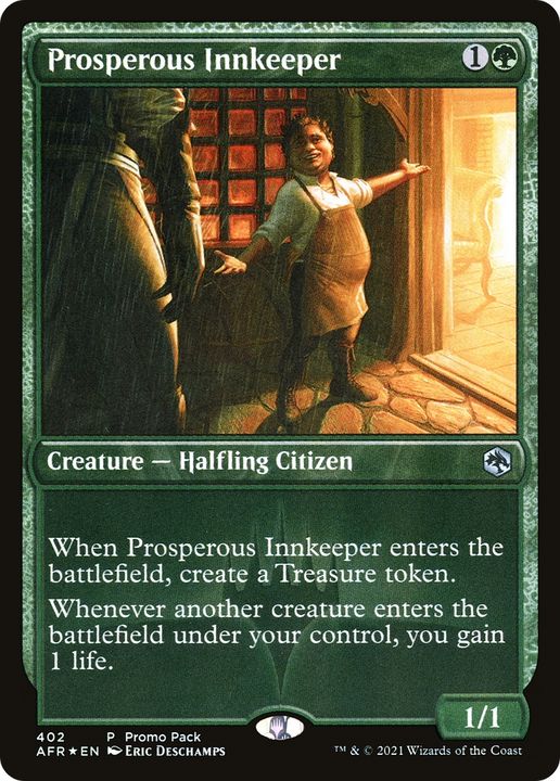 Prosperous Innkeeper in the group Magic the Gathering / Sets / Adventures in the Forgotten Realms at Proxyprinters.com (85672)