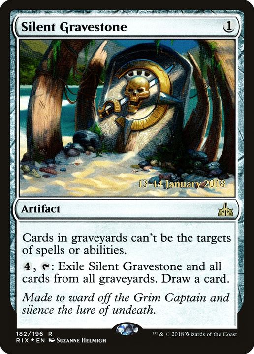 Silent Gravestone in the group Magic the Gathering / Types / Artifacts / Artifact at Proxyprinters.com (85704)