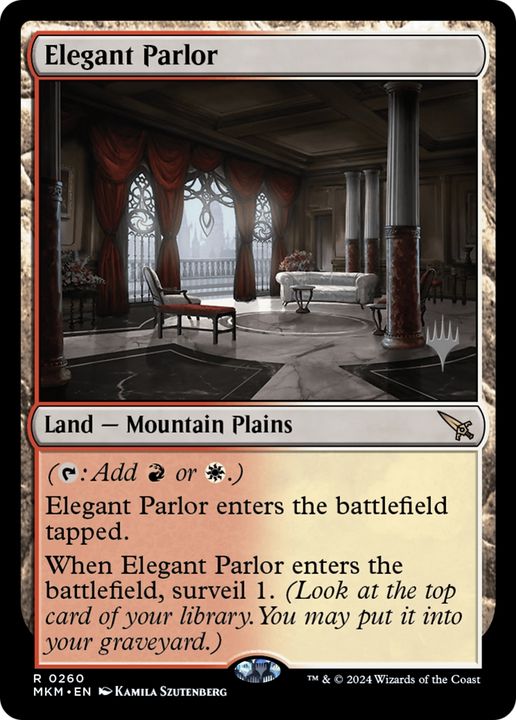 Elegant Parlor in the group Magic the Gathering / Sets / Murders at Karlov Manor Promos at Proxyprinters.com (85708)