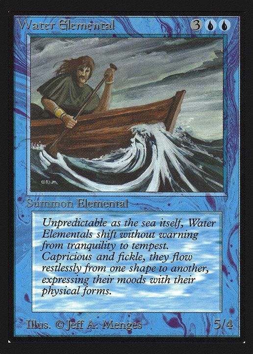 Water Elemental in the group Magic the Gathering / Sets / Collectors' Edition at Proxyprinters.com (85743)