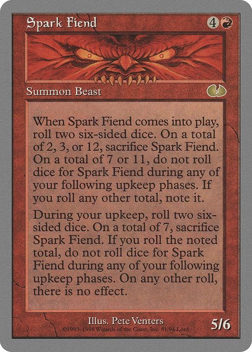 Spark Fiend in the group Singles at Proxyprinters.com (85746)