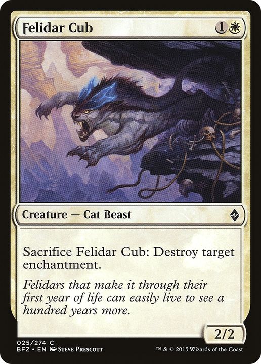 Felidar Cub in the group Magic the Gathering / Types / Colors / White at Proxyprinters.com (85748)