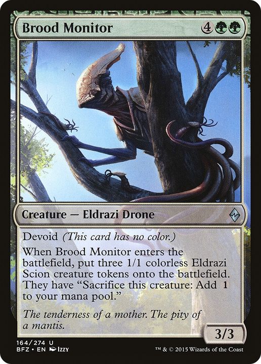 Brood Monitor in the group Magic the Gathering / Types / Colors / Colorless at Proxyprinters.com (85751)