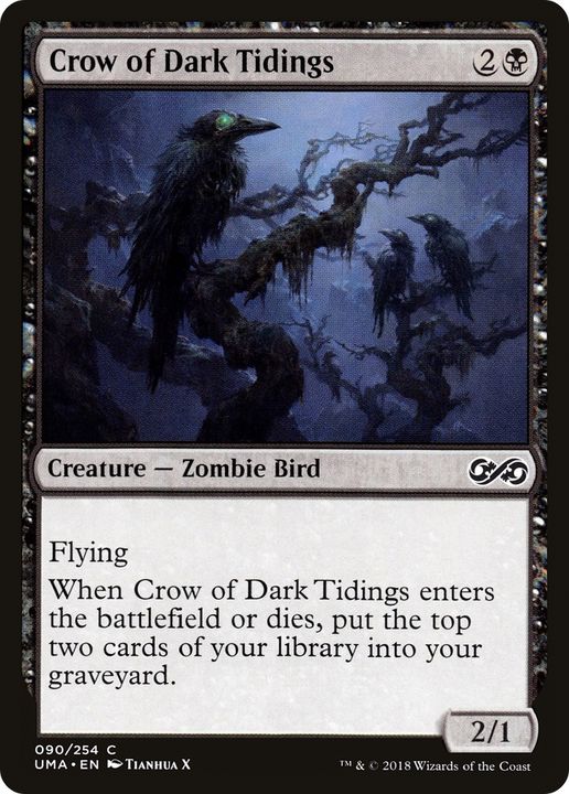 Crow of Dark Tidings in the group Advanced search at Proxyprinters.com (85752)