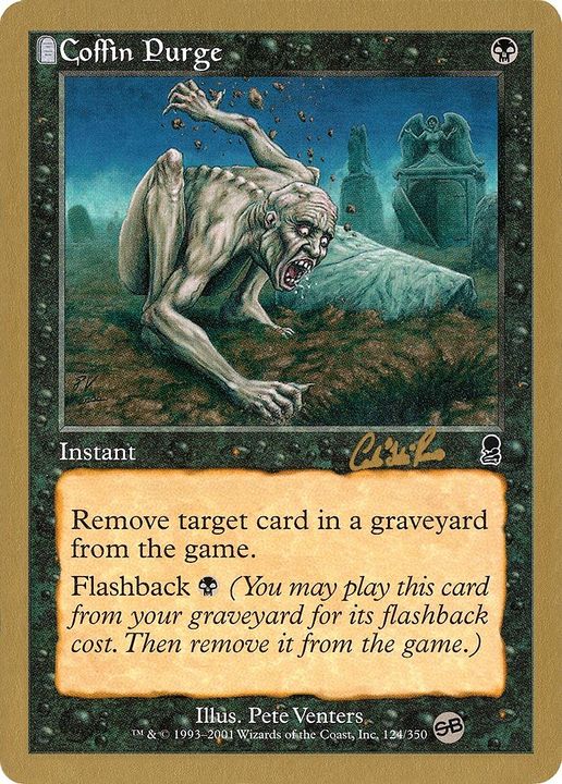 Coffin Purge in the group Magic the Gathering / Types / Colors / Black at Proxyprinters.com (8576)