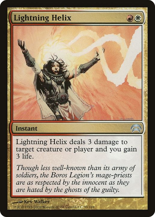 Lightning Helix in the group Magic the Gathering / Types / Colors / Multicolors / R, W at Proxyprinters.com (85766)