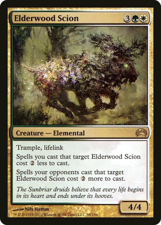 Elderwood Scion in the group Magic the Gathering / Types / Colors / Multicolors / G, W at Proxyprinters.com (85768)