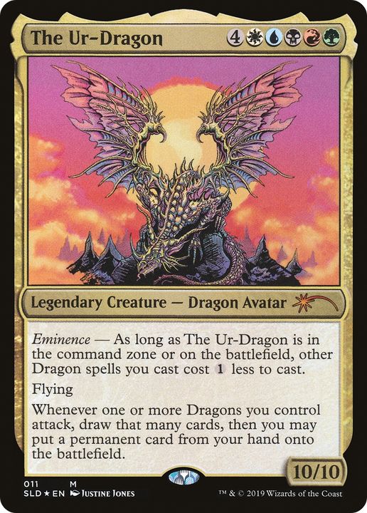 The Ur-Dragon in the group Magic the Gathering / Sets / Secret Lair / Secret Lair Drop at Proxyprinters.com (85783)