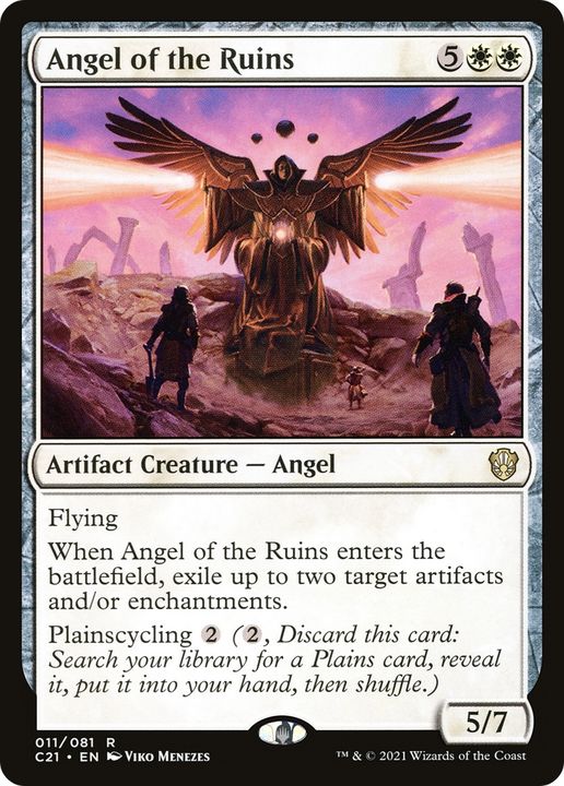 Angel of the Ruins in the group Magic the Gathering / Sets / Commander 2021 at Proxyprinters.com (85784)