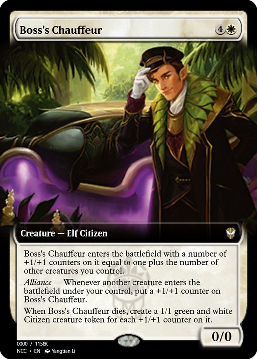 Boss's Chauffeur in the group Magic the Gathering / Sets / Magic Origins Clash Pack at Proxyprinters.com (85802)