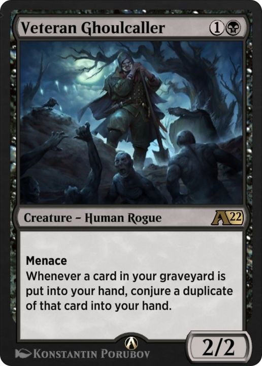 Veteran Ghoulcaller in the group Magic the Gathering / Sets / Alchemy: Innistrad at Proxyprinters.com (85813)