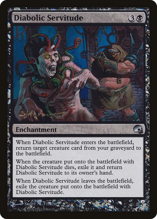 Diabolic Servitude in the group Magic the Gathering / Types / Enchantment / Enchantment at Proxyprinters.com (85816)