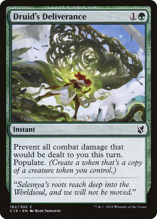 Druid's Deliverance in the group Magic the Gathering / Sets / Commander 2019 at Proxyprinters.com (85831)