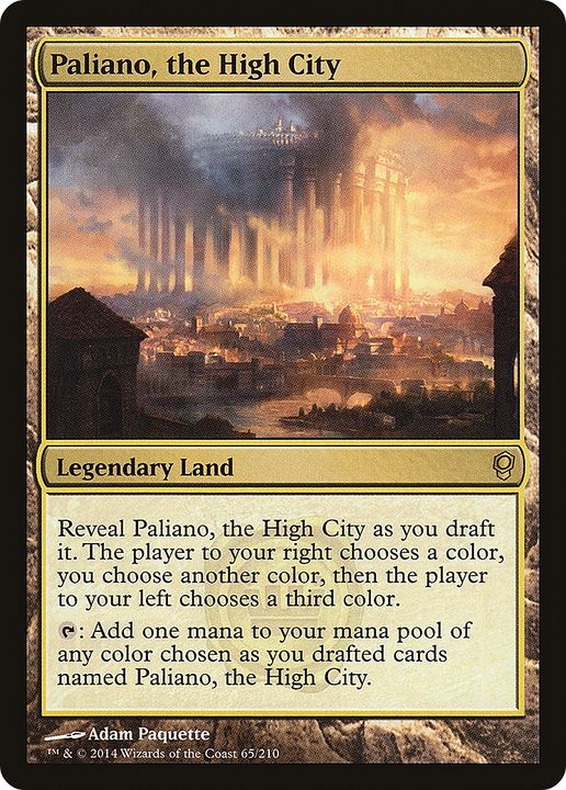 Paliano, the High City in the group Magic the Gathering / Types / Colors / Colorless at Proxyprinters.com (85849)