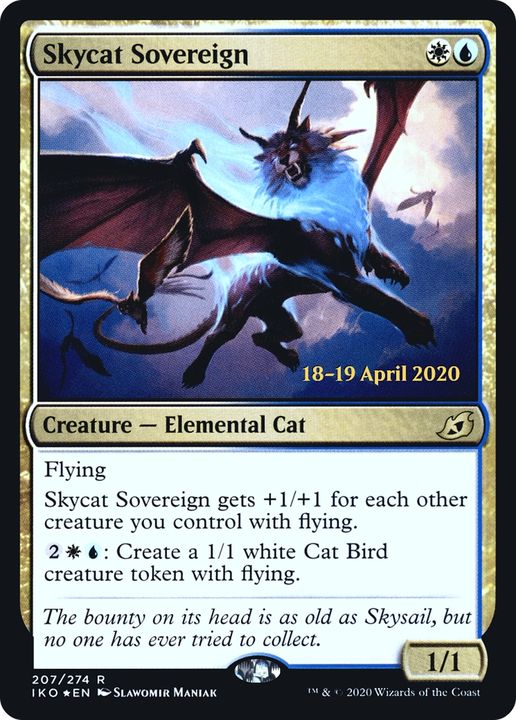 Skycat Sovereign in the group Magic the Gathering / Sets / Ikoria: Lair of Behemoths Promos at Proxyprinters.com (85902)