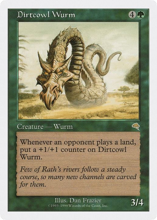 Dirtcowl Wurm in the group Magic the Gathering / Sets / Battle for Baldur's Gate Promos at Proxyprinters.com (85909)