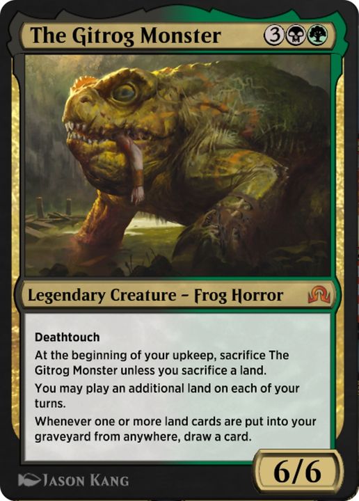 The Gitrog Monster in the group Magic the Gathering / Sets / Magic 2010 Tokens at Proxyprinters.com (85918)