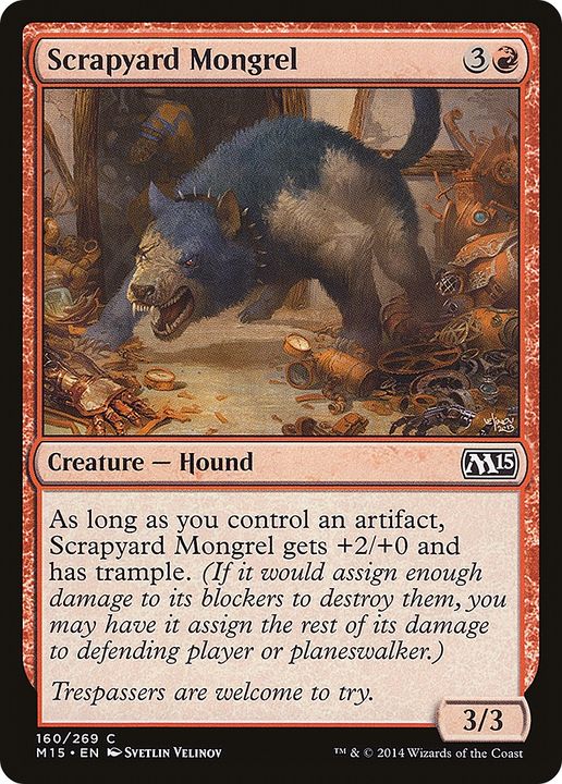 Scrapyard Mongrel in the group Magic the Gathering / Sets / Magic 2015 Tokens at Proxyprinters.com (85919)