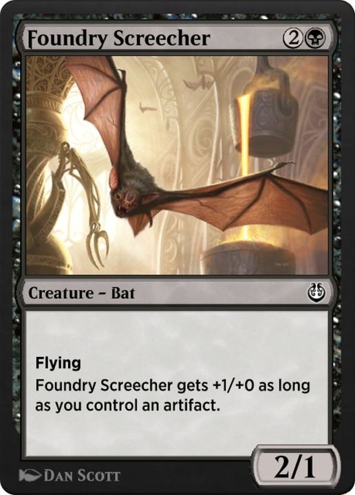 Foundry Screecher in the group Magic the Gathering / Sets / Kaladesh Remastered at Proxyprinters.com (8593)