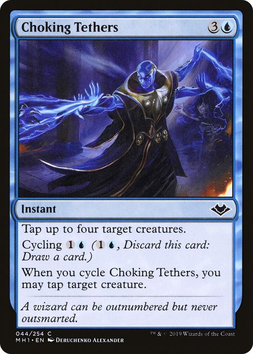 Choking Tethers in the group Magic the Gathering / Types / Colors / Blue at Proxyprinters.com (85931)