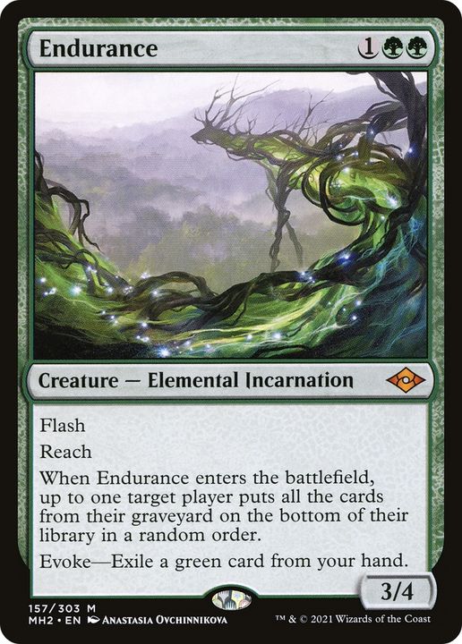 Endurance in the group Magic the Gathering / Types / Colors / Green at Proxyprinters.com (85932)