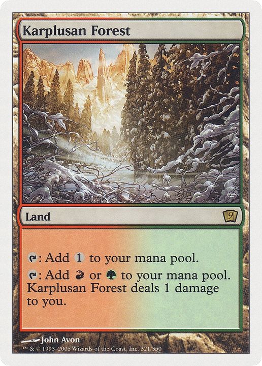 Karplusan Forest in the group Magic the Gathering / Types / Colors / Colorless at Proxyprinters.com (85942)