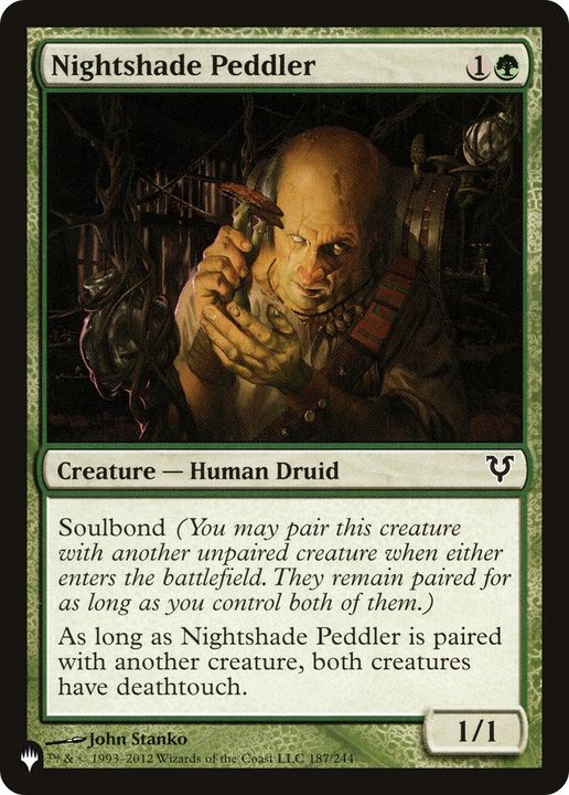 Nightshade Peddler in the group Magic the Gathering / Sets / The List at Proxyprinters.com (85956)