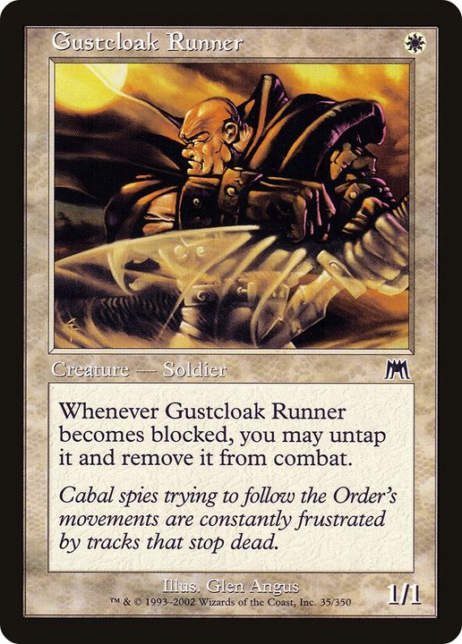 Gustcloak Runner in the group Magic the Gathering / Types / Colors / White at Proxyprinters.com (85963)