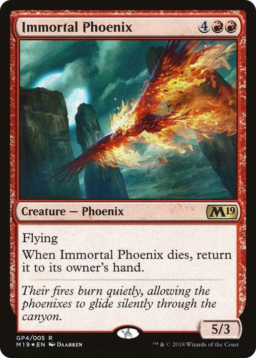 Immortal Phoenix in the group Magic the Gathering / Types / Colors / Red at Proxyprinters.com (8597)