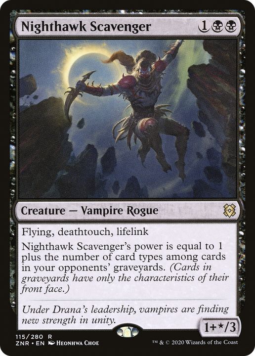 Nighthawk Scavenger in the group Magic the Gathering / Sets / Zendikar Rising at Proxyprinters.com (85982)