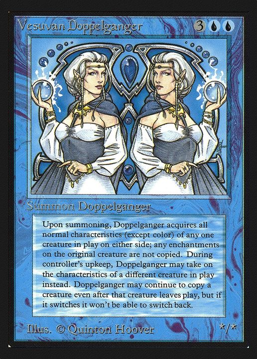 Vesuvan Doppelganger in the group Magic the Gathering / Types / Colors / Blue at Proxyprinters.com (85988)