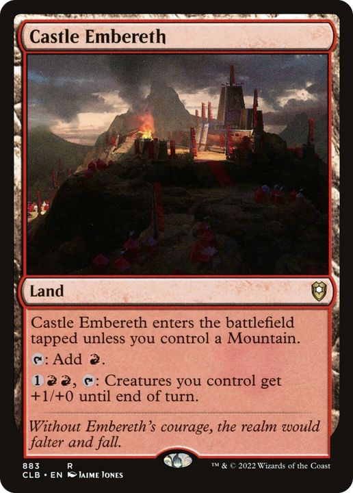 Castle Embereth in the group Magic the Gathering / Types / Colors / Colorless at Proxyprinters.com (86002)