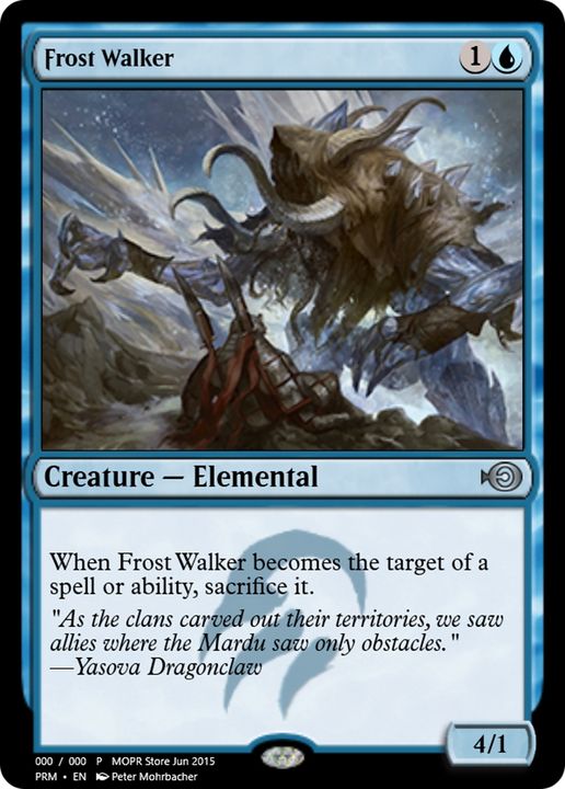 Frost Walker in the group Magic the Gathering / Types / Colors / Blue at Proxyprinters.com (86005)