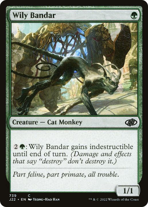 Wily Bandar in the group Magic the Gathering / Types / Colors / Green at Proxyprinters.com (86018)