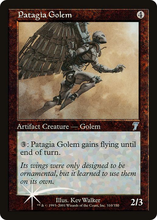 Patagia Golem in the group Magic the Gathering / Sets / Seventh Edition at Proxyprinters.com (86019)