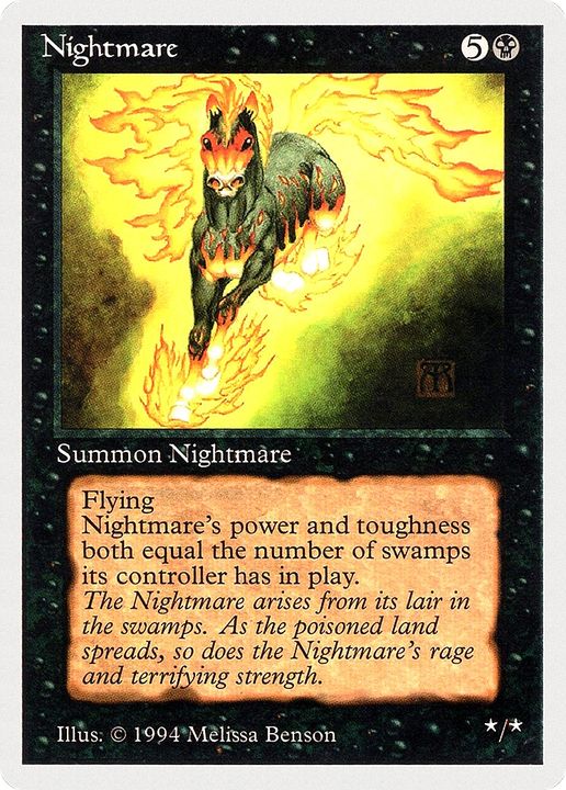 Nightmare in the group Magic the Gathering / Types / Colors / Black at Proxyprinters.com (86025)