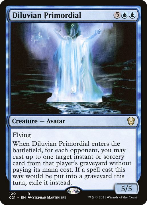 Diluvian Primordial in the group Magic the Gathering / Sets / Commander 2021 at Proxyprinters.com (86034)