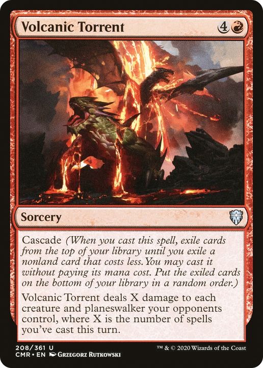 Volcanic Torrent in the group Magic the Gathering / Types / Colors / Red at Proxyprinters.com (86036)