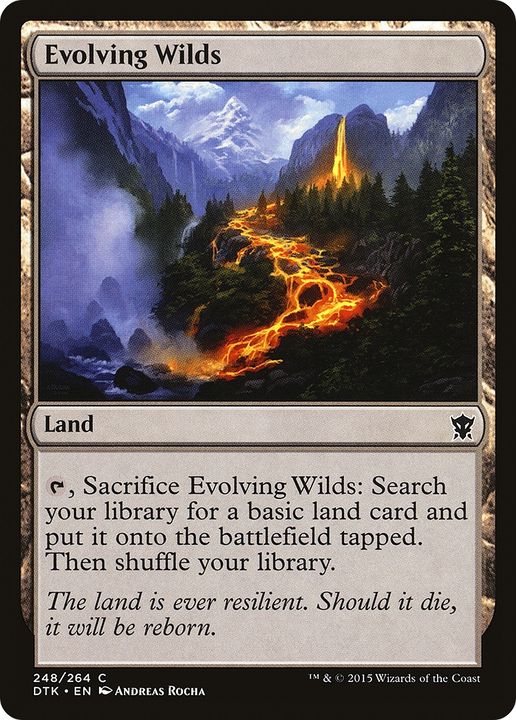 Evolving Wilds in the group Magic the Gathering / Types / Colors / Colorless at Proxyprinters.com (86058)