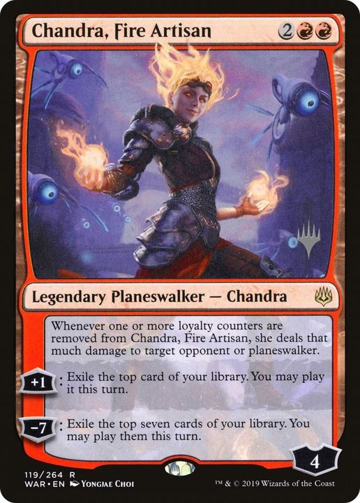 Chandra, Fire Artisan in the group Magic the Gathering / Types / Colors / Red at Proxyprinters.com (8606)